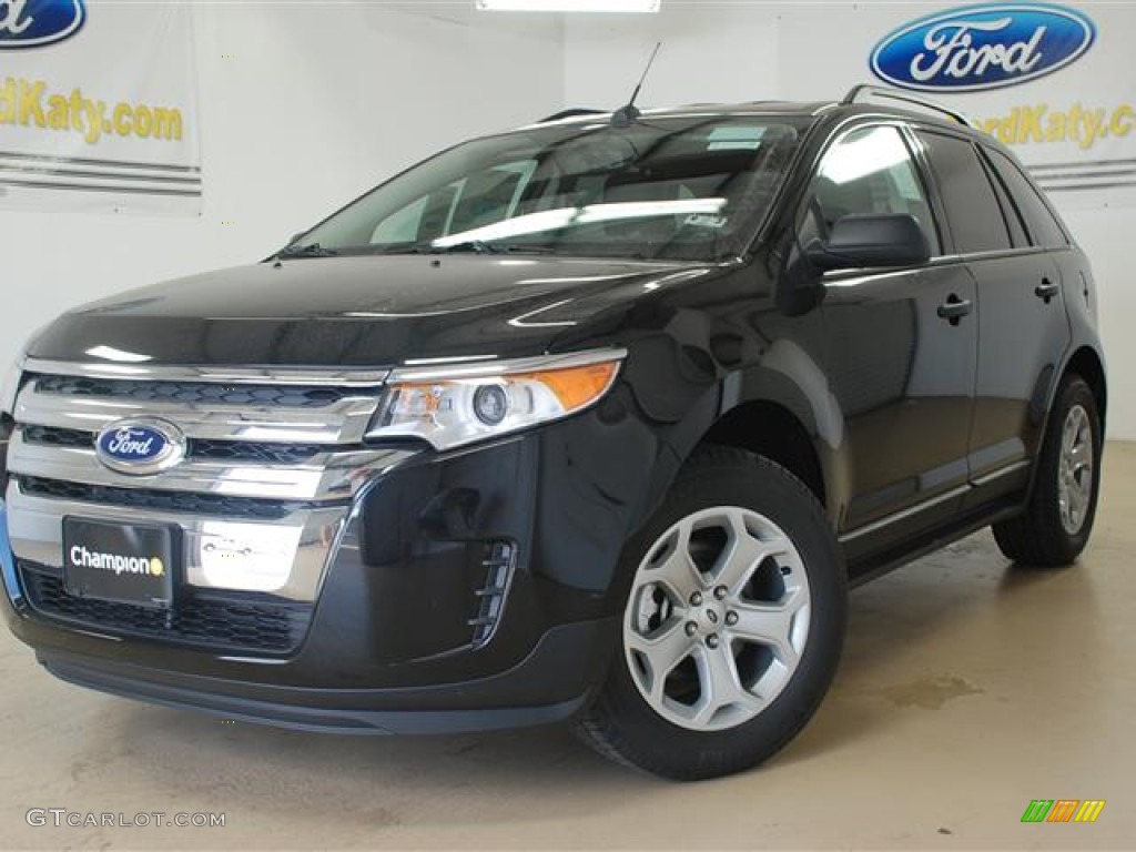 2012 Edge SE EcoBoost - Black / Charcoal Black photo #1