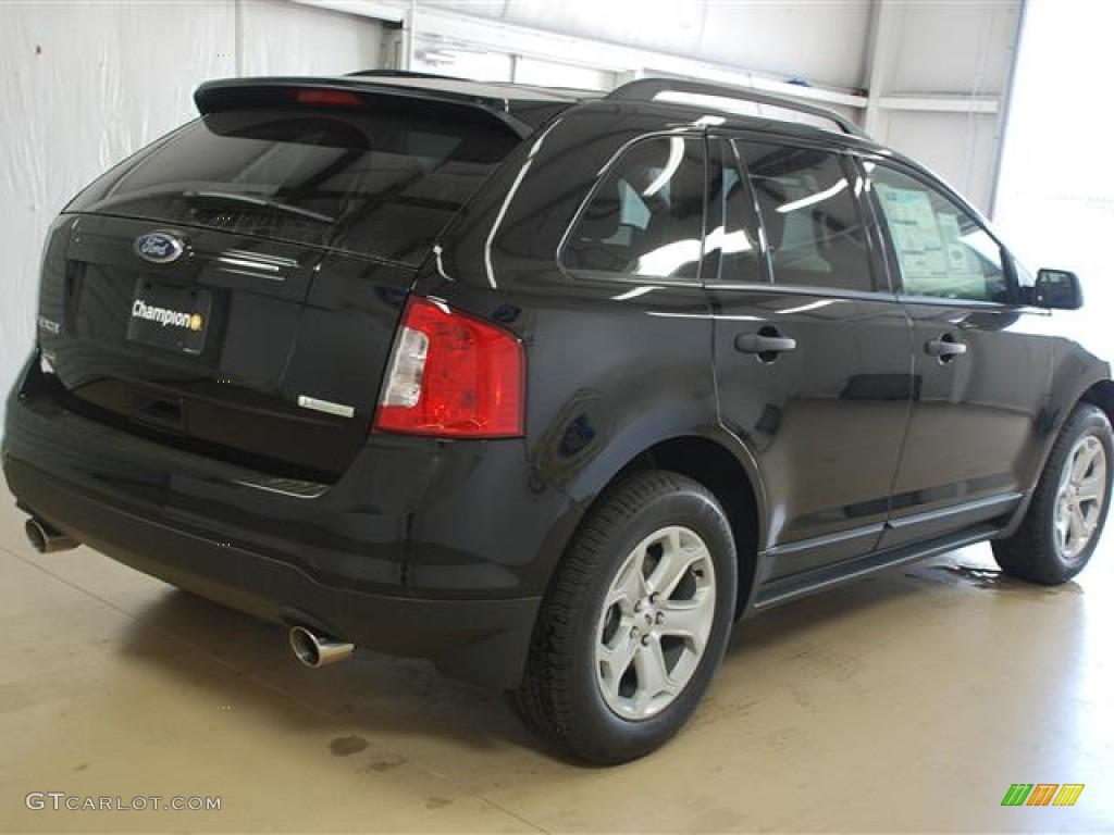 2012 Edge SE EcoBoost - Black / Charcoal Black photo #4