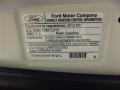2012 Ford Edge SE EcoBoost Info Tag