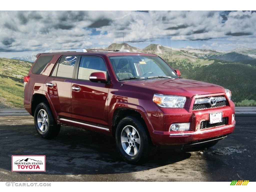 2012 4Runner SR5 4x4 - Salsa Red Pearl / Graphite photo #1