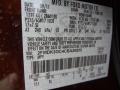 HT: Cinnamon Metallic 2012 Ford Edge SE Color Code