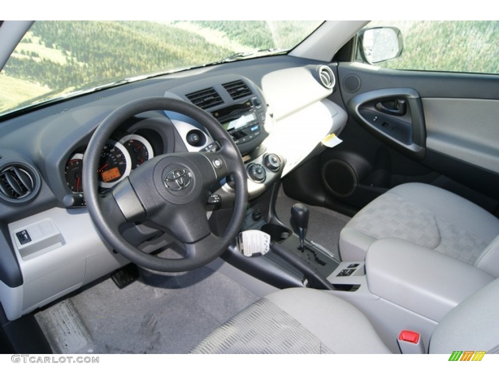 2011 RAV4 I4 4WD - Black Forest Metallic / Ash photo #4