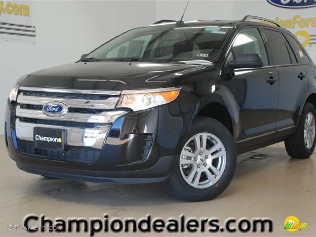 2012 Edge SE - Black / Charcoal Black photo #1