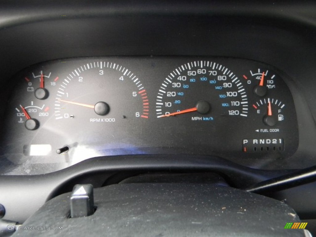 2001 Dodge Ram 1500 SLT Club Cab Gauges Photo #57439955