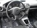 Black 2005 Subaru Impreza WRX Sedan Interior Color
