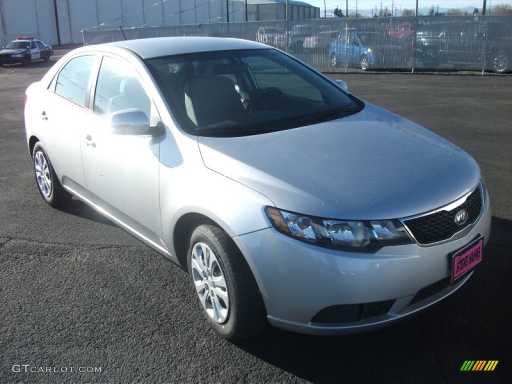 Bright Silver Kia Forte