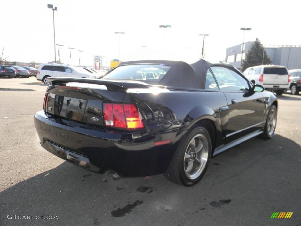 2004 Mustang GT Convertible - Black / Dark Charcoal photo #5