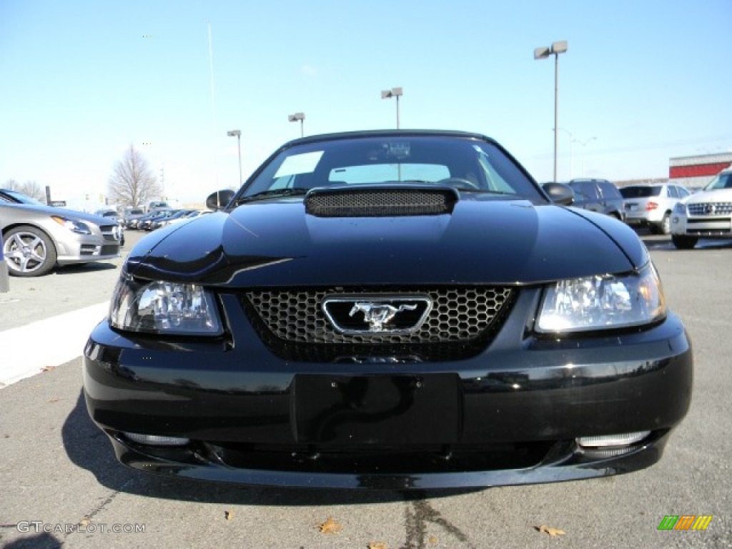 2004 Mustang GT Convertible - Black / Dark Charcoal photo #6
