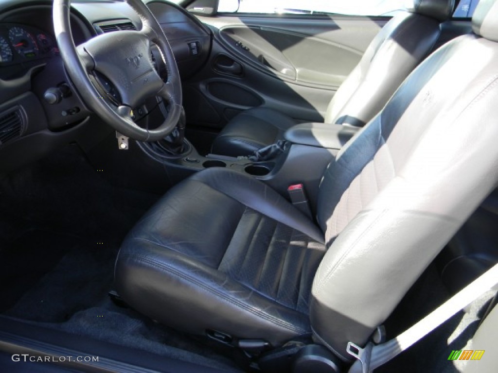 2004 Mustang GT Convertible - Black / Dark Charcoal photo #9