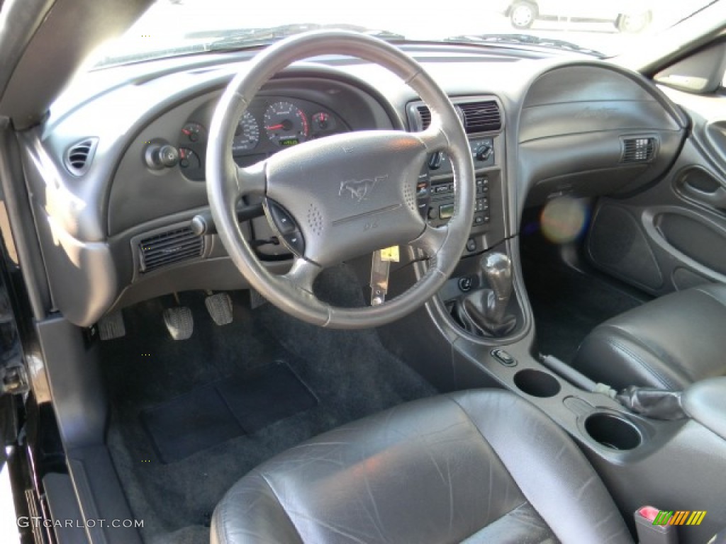 Dark Charcoal Interior 2004 Ford Mustang Gt Convertible