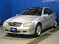 2002 Brilliant Silver Metallic Mercedes-Benz C 230 Kompressor Coupe  photo #4