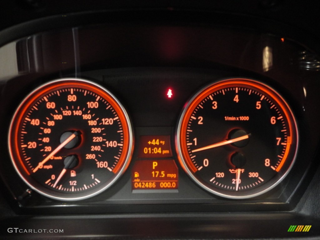 2007 3 Series 328xi Coupe - Black Sapphire Metallic / Black photo #12