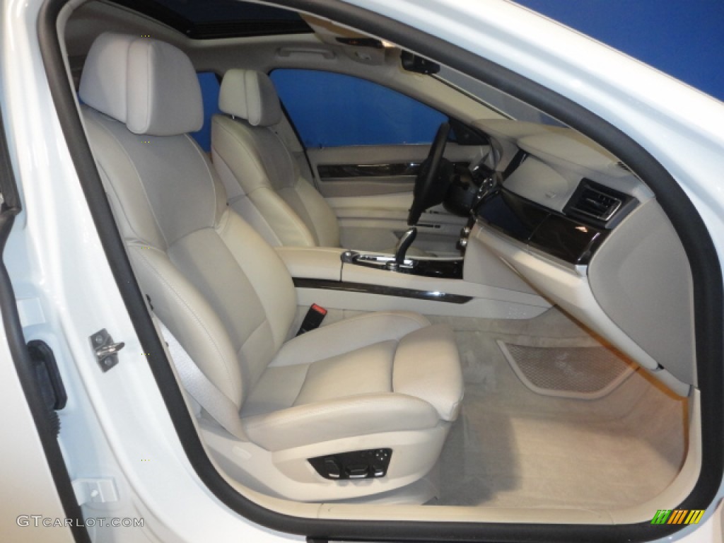 2010 7 Series 750Li xDrive Sedan - Alpine White / Oyster Nappa Leather photo #22