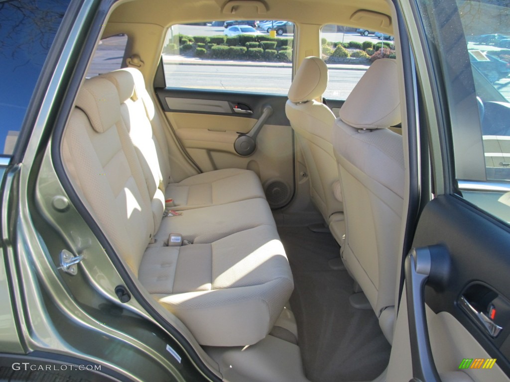 2009 CR-V LX 4WD - Green Tea Metallic / Ivory photo #23