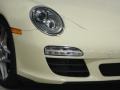 2009 Cream White Porsche 911 Carrera S Cabriolet  photo #2