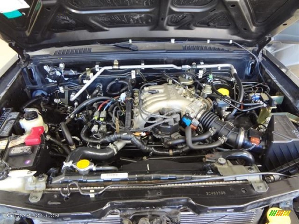 2003 Nissan Frontier XE V6 Crew Cab 3.3 Liter SOHC 12-Valve V6 Engine Photo #57444695