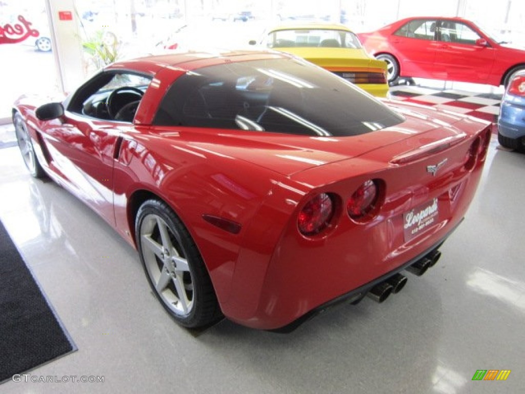 2006 Corvette Coupe - Victory Red / Titanium Gray photo #5