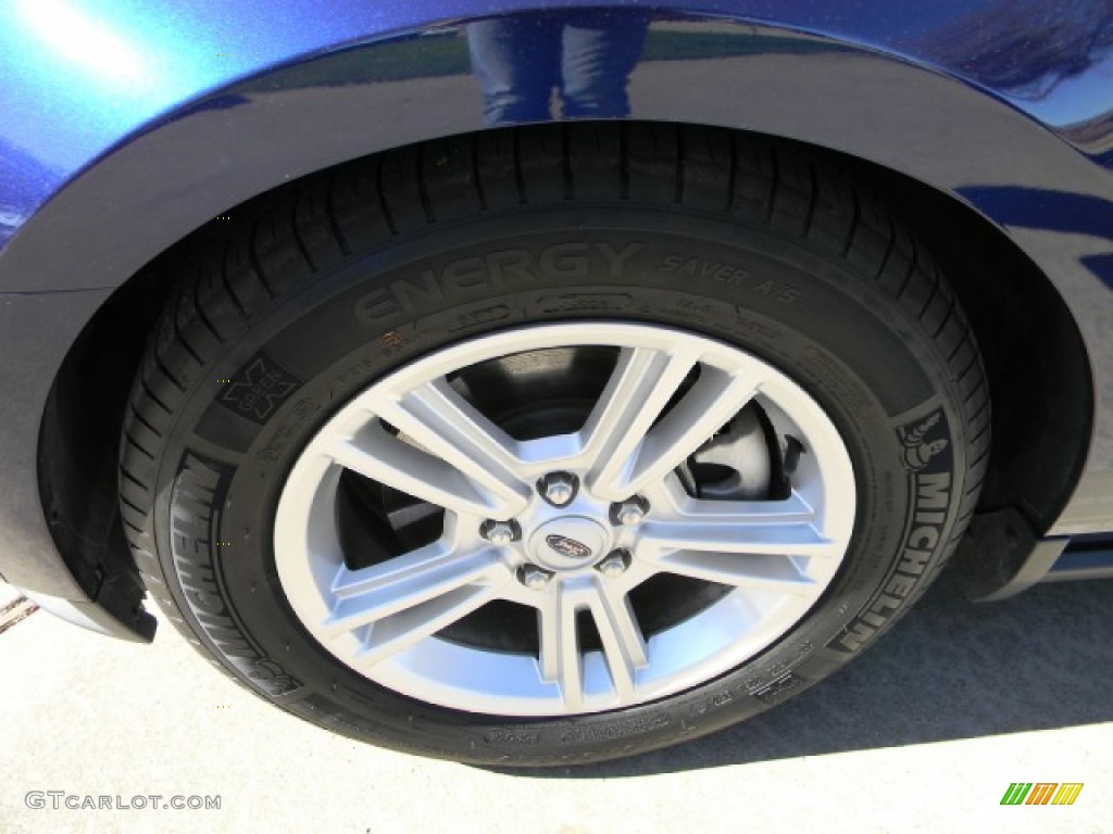 2011 Mustang V6 Coupe - Kona Blue Metallic / Stone photo #6