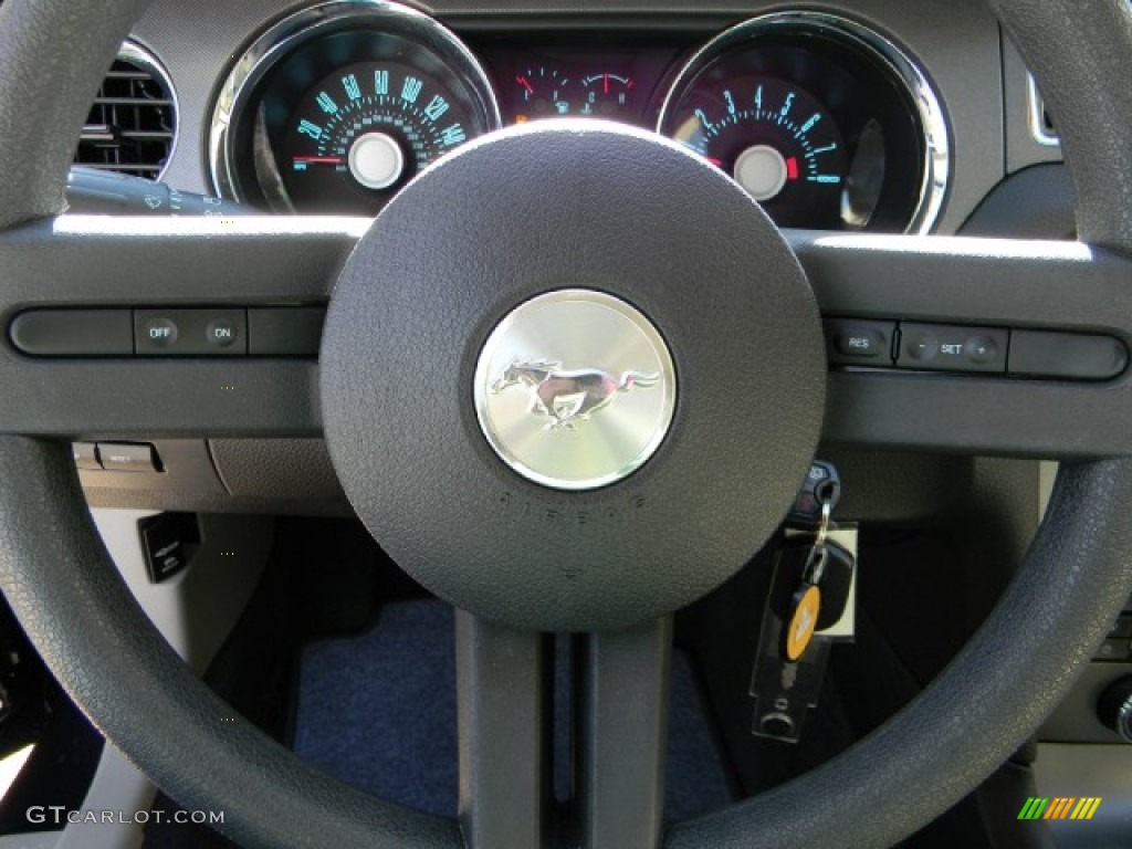2011 Mustang V6 Coupe - Kona Blue Metallic / Stone photo #11
