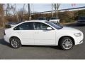 Ice White 2008 Volvo S40 T5 AWD Exterior