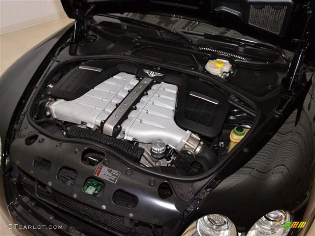 2007 Bentley Continental GT Mulliner 6.0L Twin-Turbocharged DOHC 48V VVT W12 Engine Photo #57445761