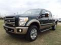 2012 Forest Green Metallic Ford F250 Super Duty King Ranch Crew Cab 4x4  photo #1