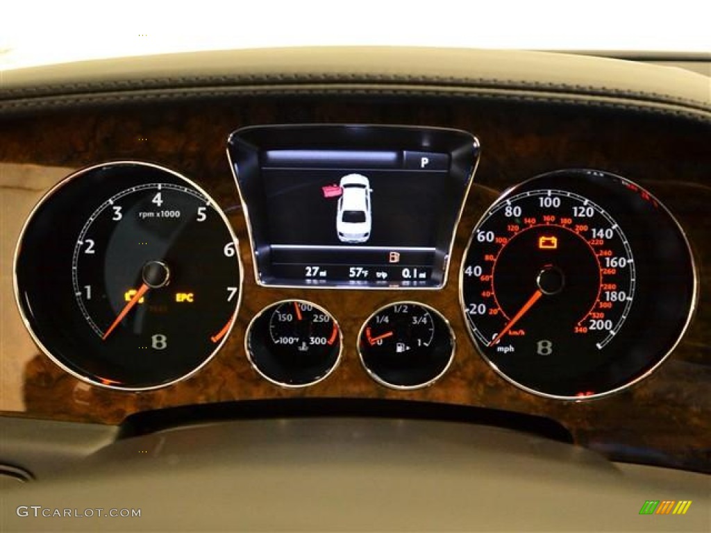 2012 Bentley Continental Flying Spur Standard Continental Flying Spur Model Gauges Photo #57446060