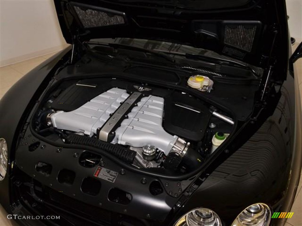 2012 Bentley Continental Flying Spur Standard Continental Flying Spur Model 6.0 Liter Twin-Turbocharged DOHC 48-Valve VVT W12 Engine Photo #57446156