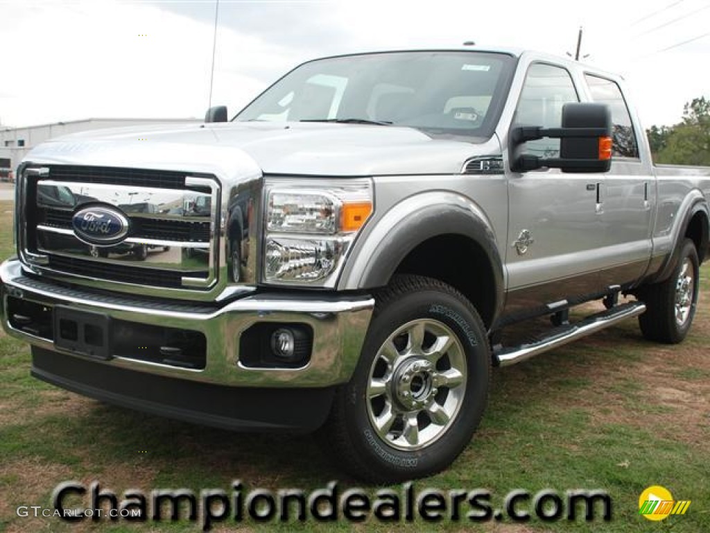 Ingot Silver Metallic Ford F250 Super Duty