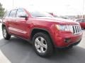 2011 Inferno Red Crystal Pearl Jeep Grand Cherokee Limited  photo #7