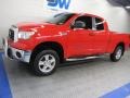 2007 Radiant Red Toyota Tundra SR5 Double Cab 4x4  photo #2