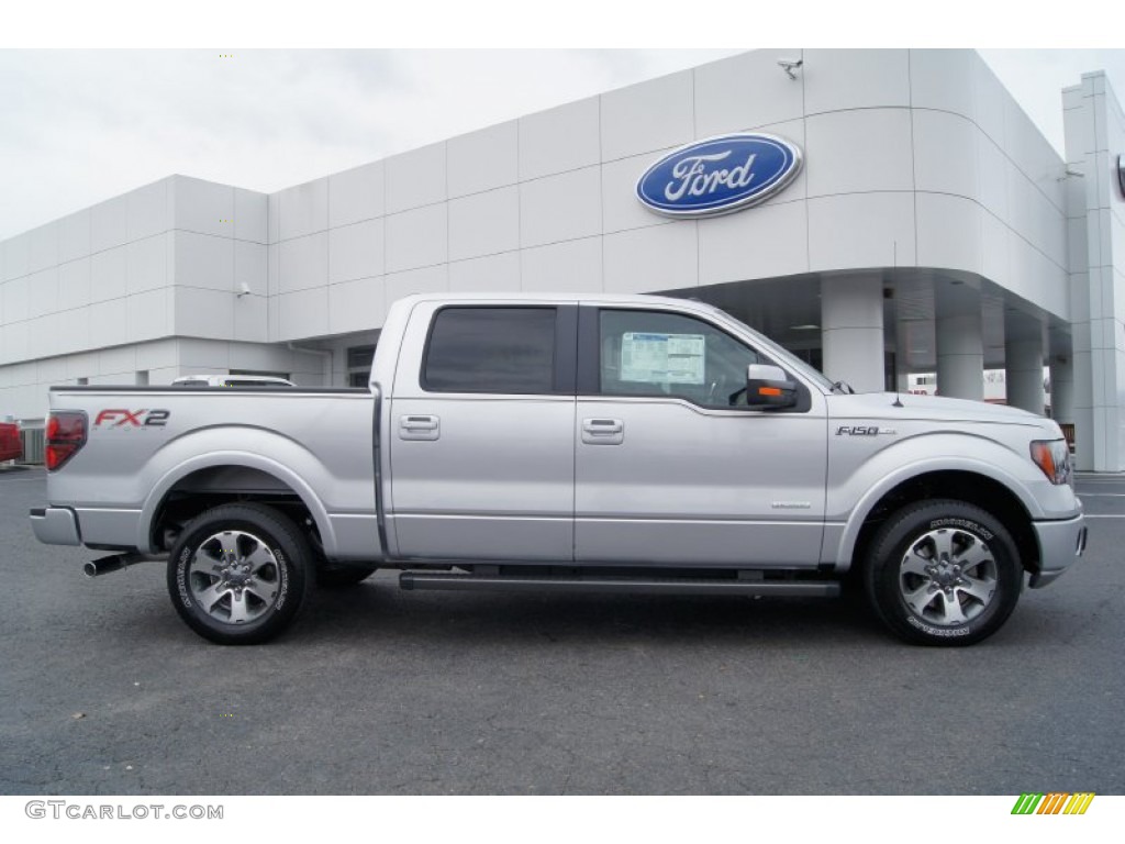 Ingot Silver Metallic 2012 Ford F150 FX2 SuperCrew Exterior Photo #57448689