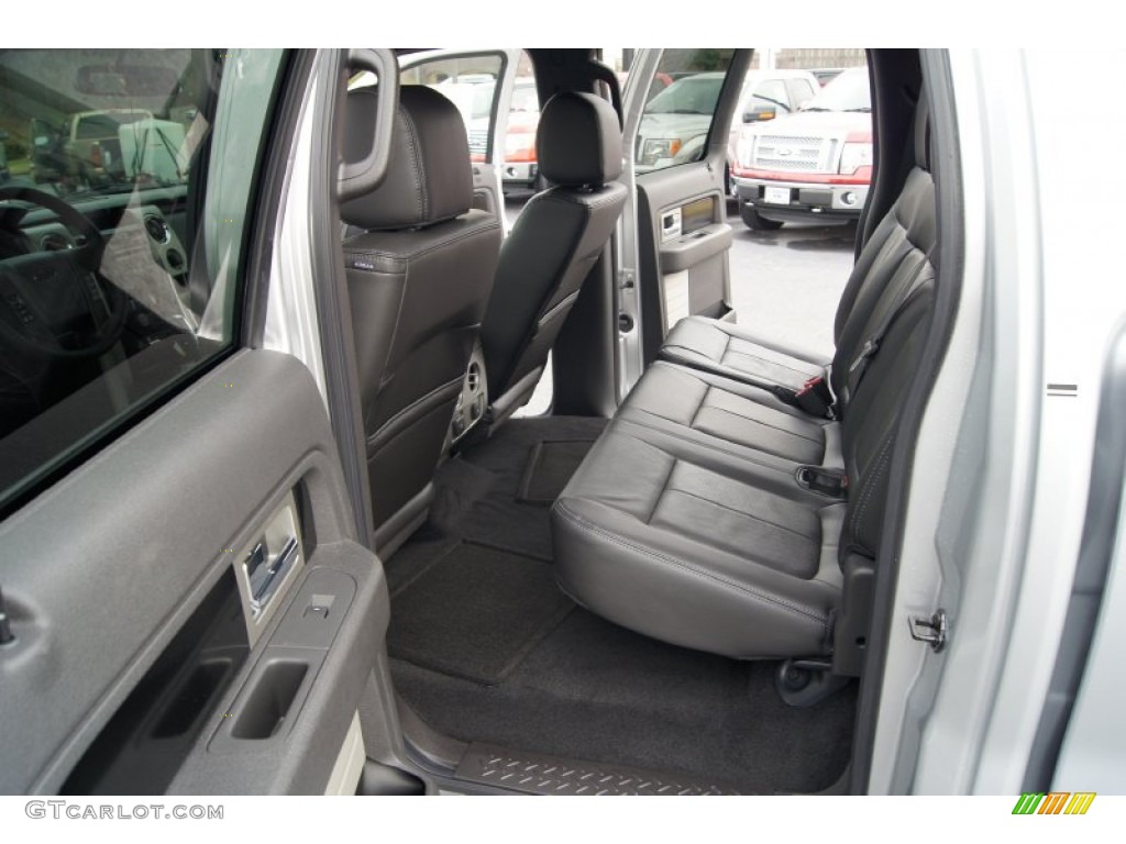 Black Interior 2012 Ford F150 FX2 SuperCrew Photo #57448777