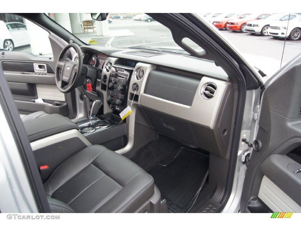 Black Interior 2012 Ford F150 FX2 SuperCrew Photo #57448815