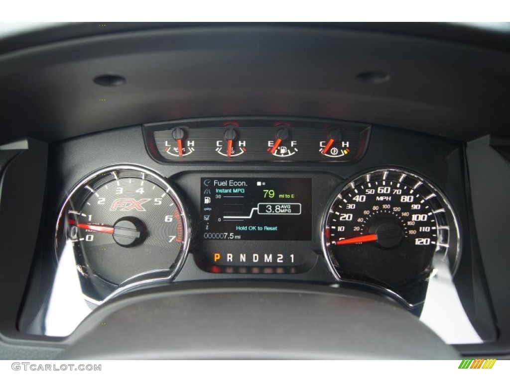 2012 Ford F150 FX2 SuperCrew Gauges Photo #57448921