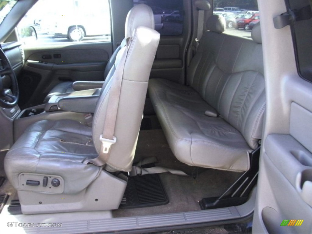 2000 Silverado 2500 LT Extended Cab 4x4 - Onyx Black / Medium Gray photo #12