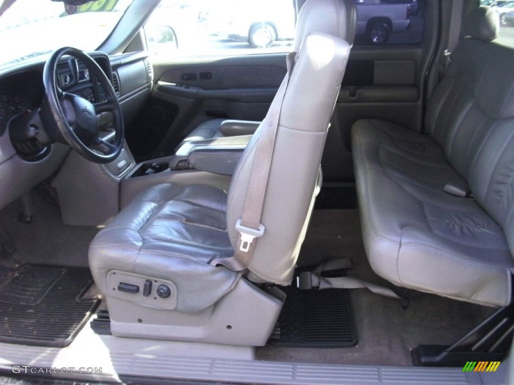 2000 Silverado 2500 LT Extended Cab 4x4 - Onyx Black / Medium Gray photo #15