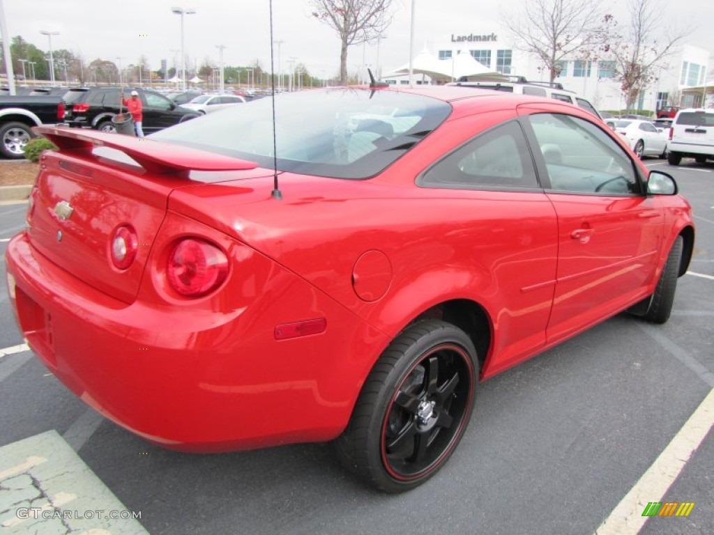 2010 Cobalt LS Coupe - Victory Red / Ebony photo #3