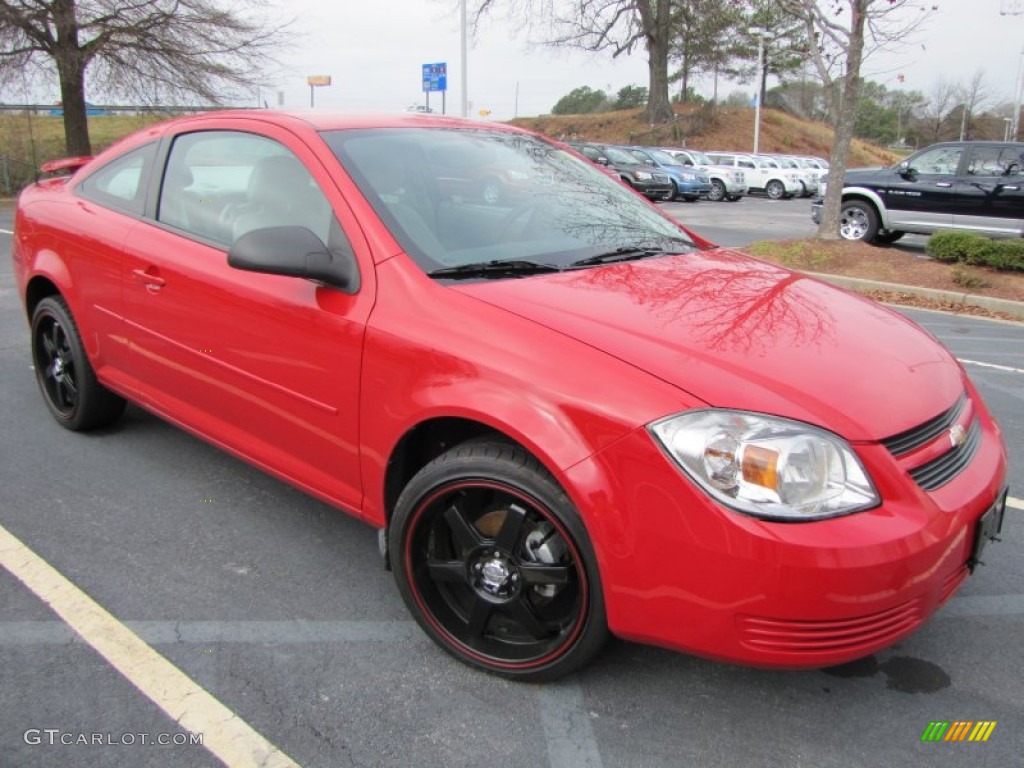 Victory Red 2010 Chevrolet Cobalt LS Coupe Exterior Photo #57449898