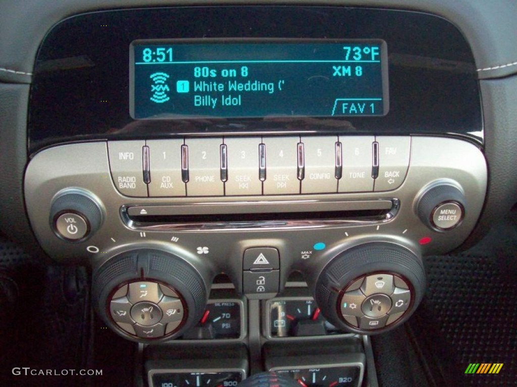 2012 Chevrolet Camaro LT 45th Anniversary Edition Coupe Audio System Photo #57450364