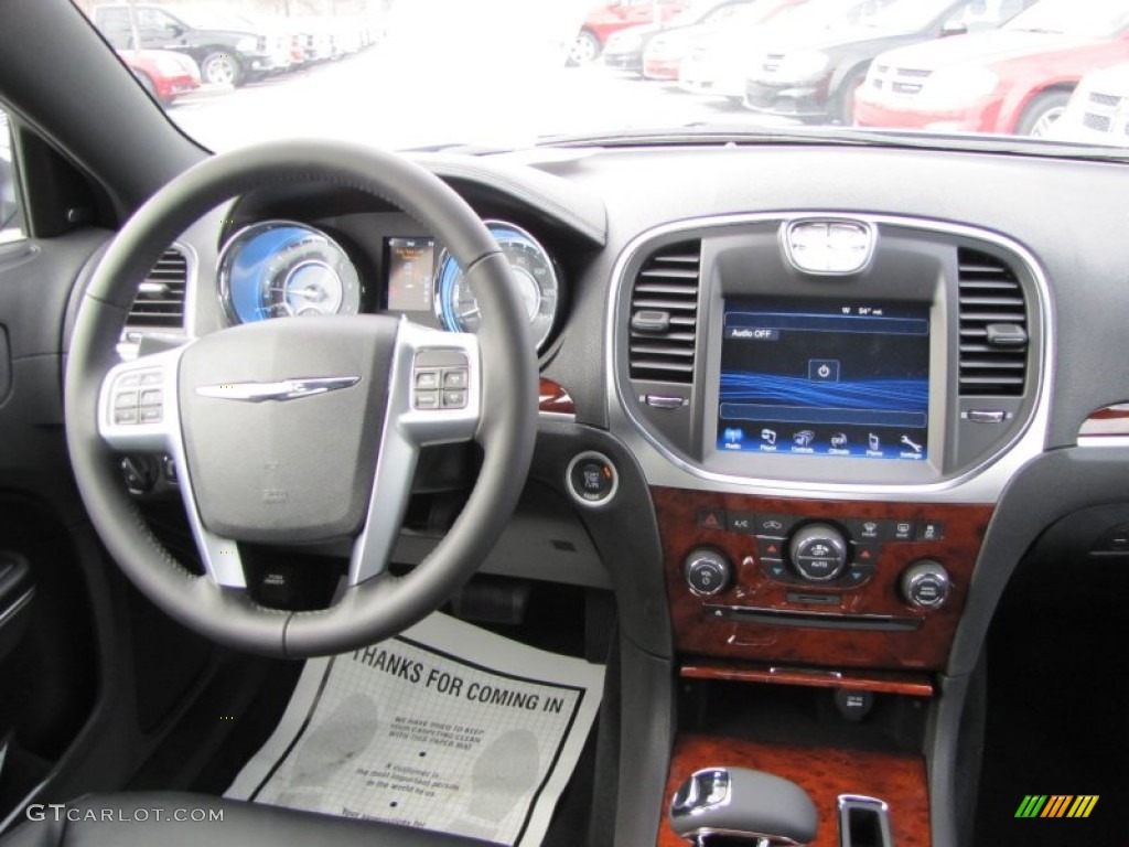 2012 Chrysler 300 Limited Black Dashboard Photo #57450760