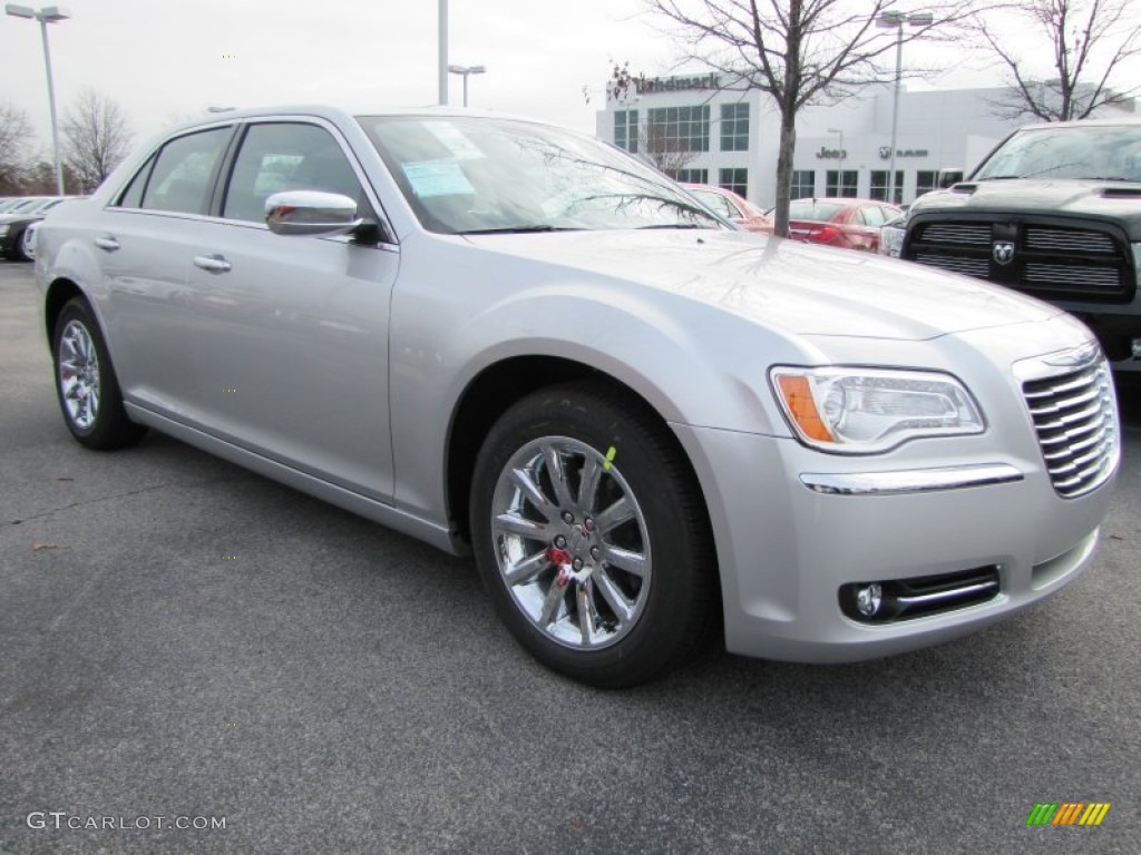 2012 300 Limited - Bright Silver Metallic / Black photo #4