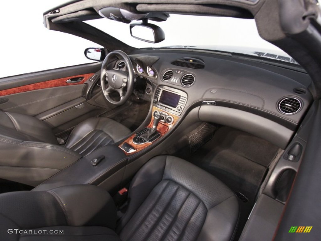 2005 Mercedes-Benz SL 65 AMG Roadster Charcoal Dashboard Photo #57450871