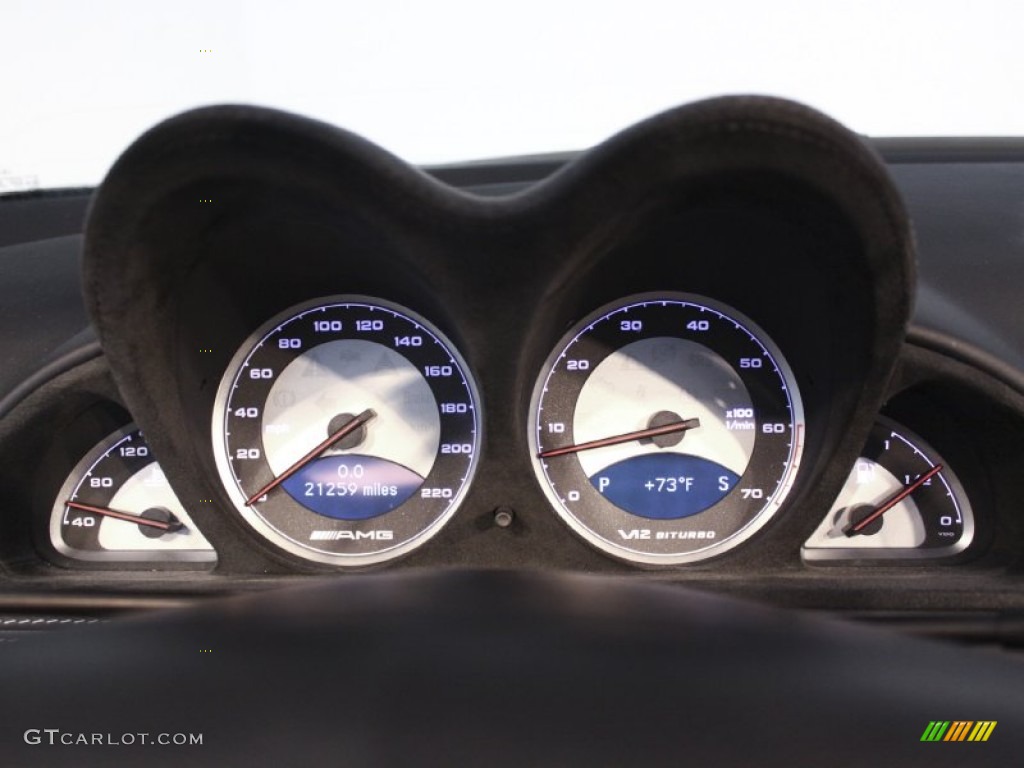 2005 Mercedes-Benz SL 65 AMG Roadster Gauges Photo #57450936
