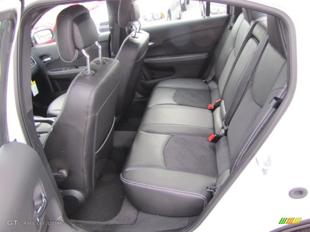 Black Interior 2012 Chrysler 200 S Sedan Photo #57451048