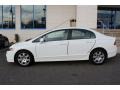 Taffeta White - Civic LX Sedan Photo No. 3