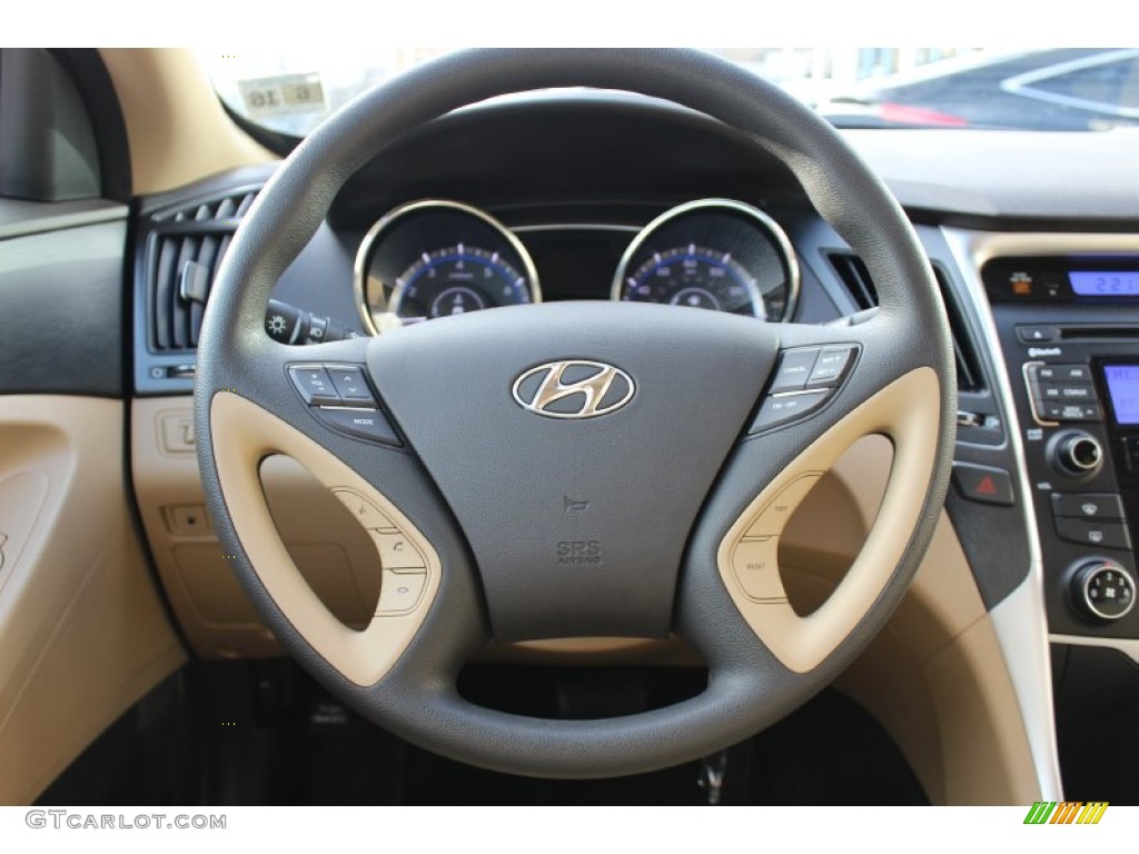 2011 Sonata GLS - Venetian Red / Camel photo #11