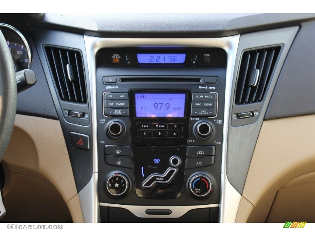 2011 Sonata GLS - Venetian Red / Camel photo #13