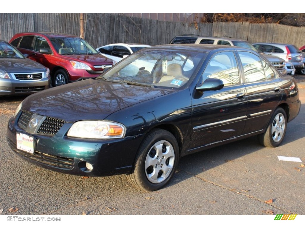 2004 Sentra 1.8 S - Envy Green / Sage photo #1