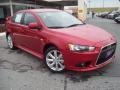 Front 3/4 View of 2012 Lancer GT